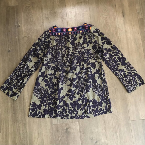 Johnny Was Floral Embroidered Top - Picture 2 of 4